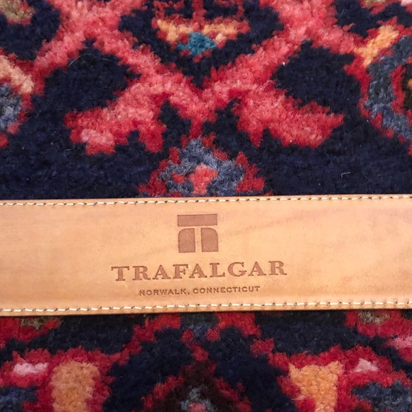 Trafalgar Nubuck Leather Belt - Picture 4 of 6